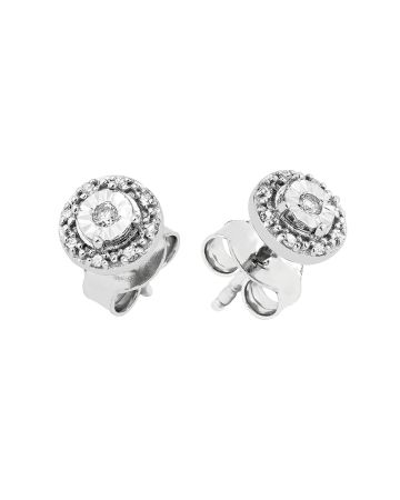 Brilliant Star Diamanten Ohrringe EF-5474
