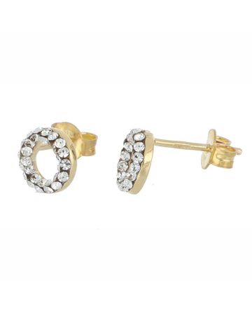 Gold Ohrringe EF001