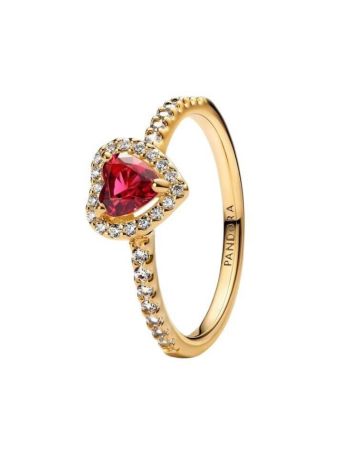 Pandora Elevated Heart Ring 168421C02-1