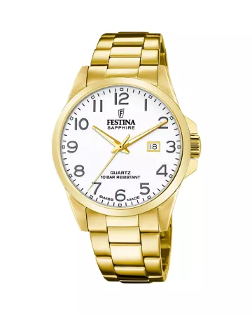 FESTINA SWISS MEN'S WHITE WATCH F20044/1