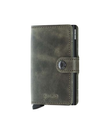 Secrid Miniwallet Vintage Olive-Black MV-OLIVE-BLACK
