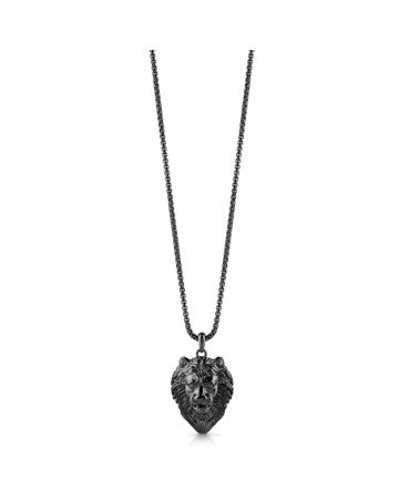 GUESS M KA LION CHARM BLK