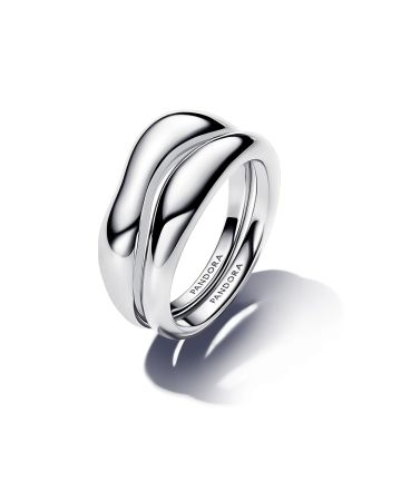 Pandora Stackable Organically Shaped Stacking sormussetti 193264C00-1