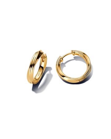 Pandora Twisted Hoop Ohrringe 263878C00