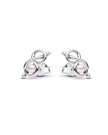 Pandora Infinity Knot Stud Ohrringe 293761C01