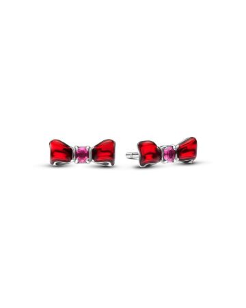 Pandora Disney Snow White Bow Stud Ohrringe 293779C01