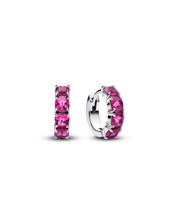 Pandora Pink Hoop Ohrringe 293851C02