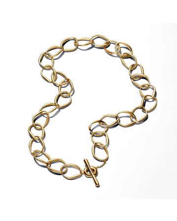 Pandora Organically Shaped Link Halskette 363881C00-45