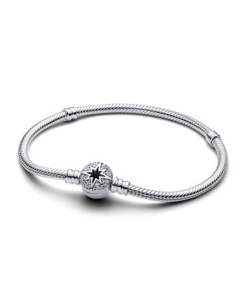 Pandora North Star Clasp Snake Chain Armband 18 cm 593584C01