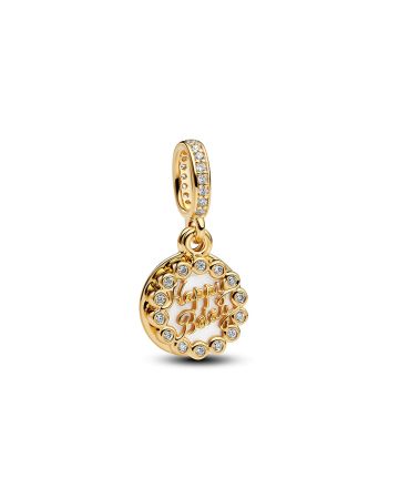 Pandora Hope, Love, Joy & Health Double Dangle Charme 763787C01-3