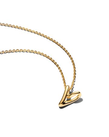 Pandora Organically Shaped Heart Small Pendant kaulakoru 364360C00-45