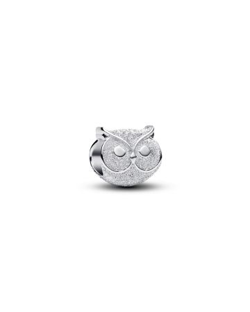 Pandora Textured Owl Mini Charm hela 794525C00