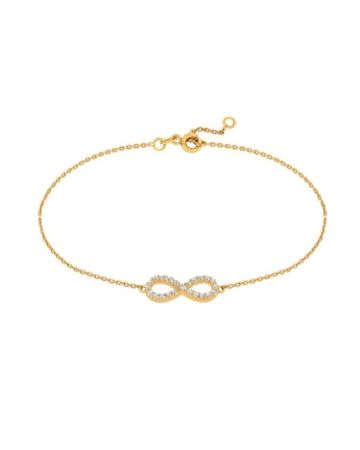 Goldarmband, Infinity 9K MB0005-01
