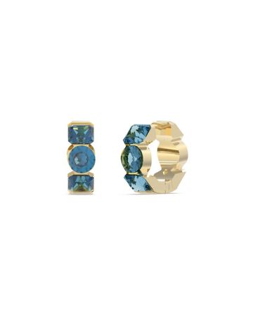 Guess Crazy Geometrical korvakorut / sininen JUBE03305JWYGBLT/U-1