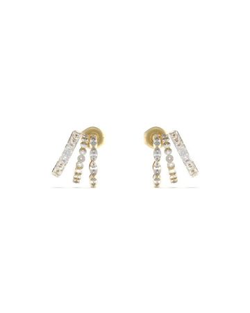 Guess Crazy Triple korvakorut / kirkas JUBE03307JWYGT/U-1