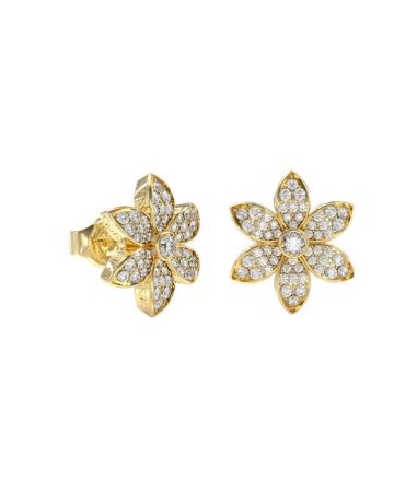 Guess White Lotus korvakorut JUBE04145JWYGT/U-1