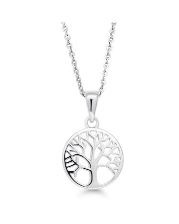 Tree of Life Necklace, Silver BOL-N2224/40-45CM