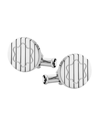 Montblanc Sartorial Stainless Steel Silver kalvosinnapit MB123802-1