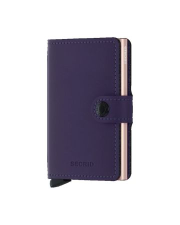Secrid Miniwallet Matte Purple Rose MM-PURPLE-ROSE