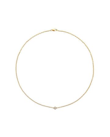 Mockberg Thin Diamond Halskette MO560