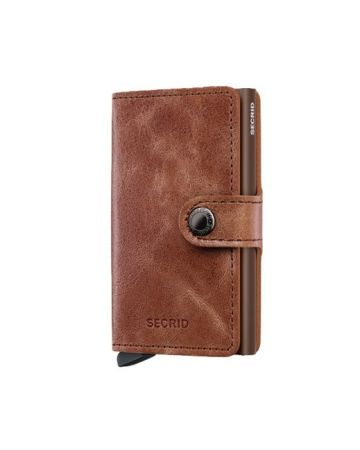 Secrid Miniwallet Vintage Cognac Brown MV-COGNAC-BROWN