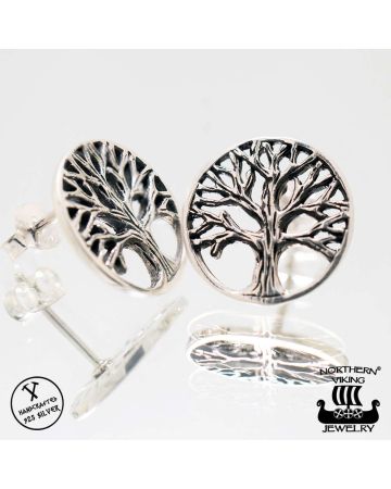Northern Viking Jewelry Elämän Puu -korvakorut NVJKK032