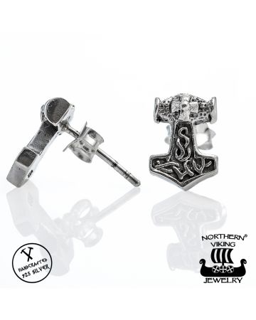 Northern Viking Jewelry Thorin Vasara -korvakorut NVJKK005