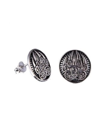 Northern Viking Jewelry Karhun Käpälä korvakorut NVJKK031