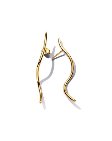 Pandora Organically Shaped Wire Stud korvakorut 263287C00-1