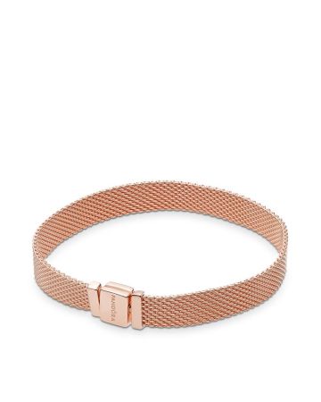 Pandora Reflexions Mesh Rose -rannekoru (19cm) 587712­