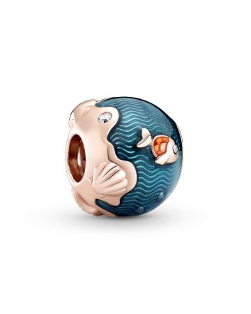 Pandora Rose Shimmering Ocean Waves & Fish -hela 789004C01-1