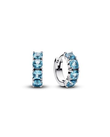 Pandora Timeless Blue Hoop Ohrringe 293851C01