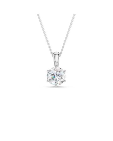 Brilliant Star Anhänger, Labordiamant PS05955 WG