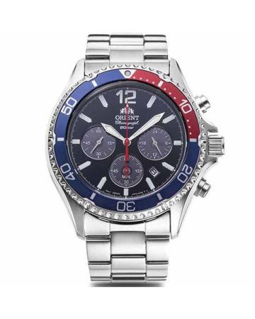 Orient Mako Solar Chronograph RA-TX0201L10B