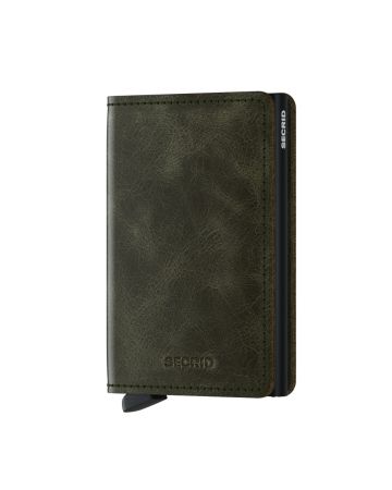 Secrid Slimwallet Vintage Olive-Black SV-OLIVE-BLACK