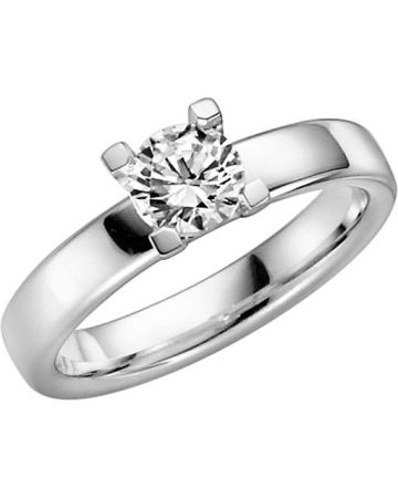 Schalins Seine 0,75 ct,  Weißes Gold