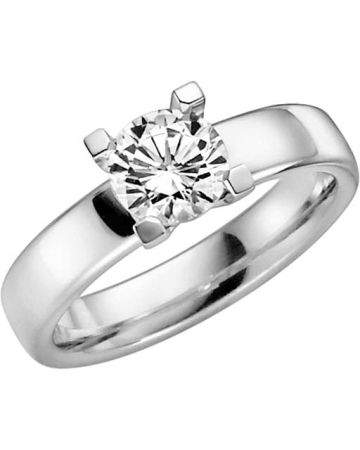 Schalins Seine 1,0 ct,  Weißes Gold
