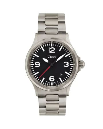 Sinn 556 A -rannekello / teräs twolink 556.0141