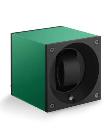 SwissKubik Masterbox Aluminium Green Uhrenbeweger SK01.AE007