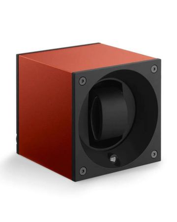 SwissKubik Masterbox Aluminium Orange Uhrenbeweger SK01.AE010