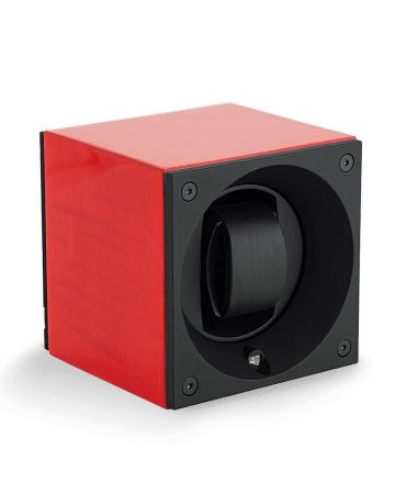 SwissKubik Masterbox Wood Sycomore Red Uhrenbeweger SK01.BS005