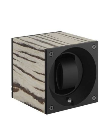 SwissKubik Masterbox Wood Zebra Mat  Uhrenbeweger SK01.BZ001
