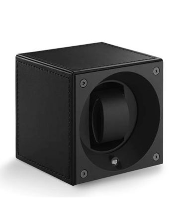 SwissKubik Masterbox Leather Black Uhrenbeweger SK01.CV003