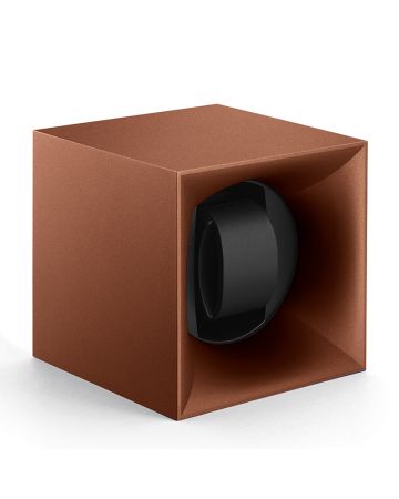 SwissKubik Startbox Soft Touch Bronze Uhrenbeweger SK01.STB.011