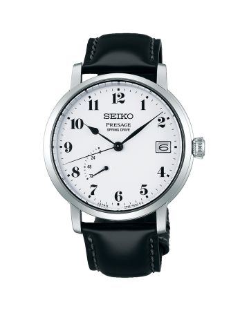 Seiko Spring Drive White Enamel SNR037J1-1