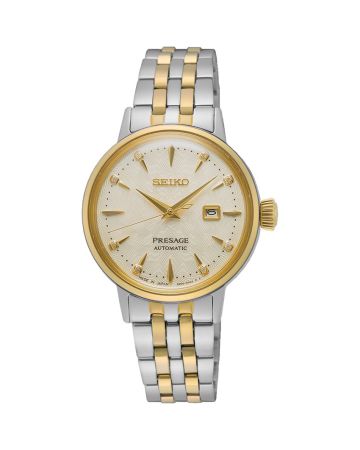Seiko Presage Cocktail Time White Lady Diamond Twist SRE010J1-1