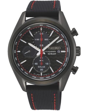 Seiko Solar Chronograph Black SSC777P1