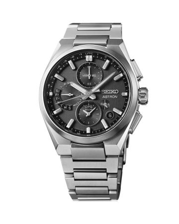 Seiko Astron GPS Solar Dual-Time Chronograph SSH163J1