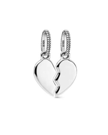 Pandora Split Heart Anhänger 398915C00
