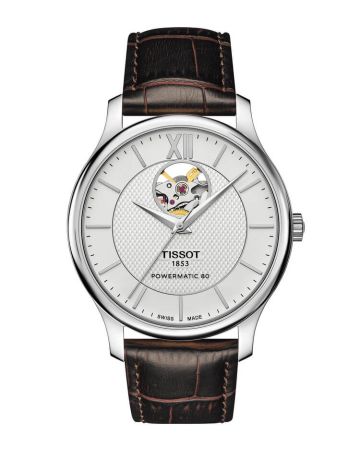 Tissot T-Classic Tradition Powermatic 80 Open Heart T063.907.16.038.00